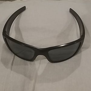 Black Oakley fuel cell polarized sunglasses
